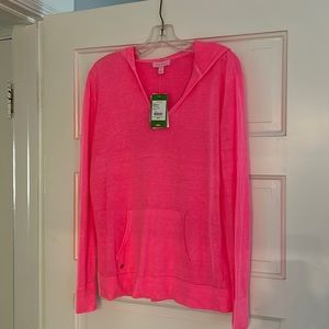 Lilly Pulitzer lightweight hoodie sweater
